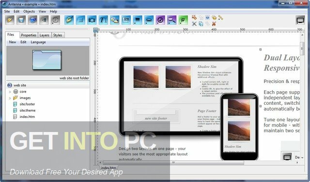 Antenna Web Design Studio 2021 Free Download