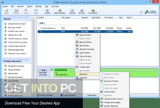 AOMEI Partition Assistant Technician 2021 Free Download