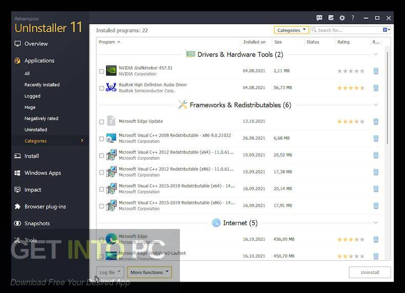 Ashampoo UnInstaller 2022 Free Download