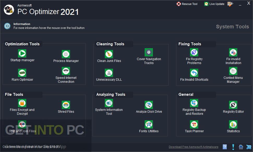 Asmwsoft PC Optimizer 2021 Free Download