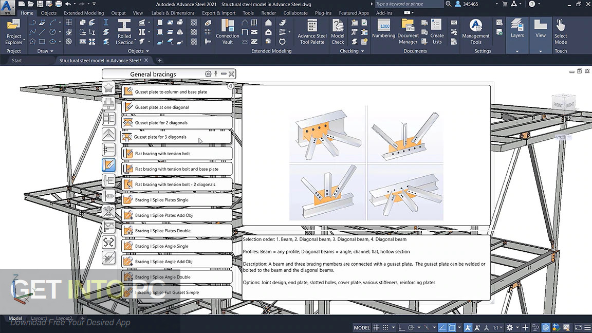 Autodesk Advance Steel 2022 Free Download