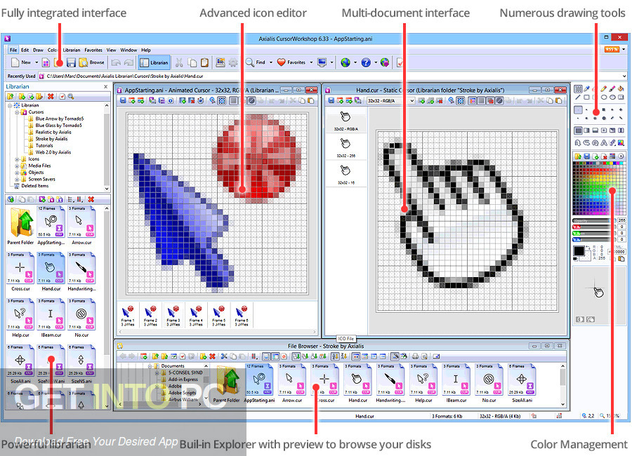 Axialis CursorWorkshop Professional Edition Free Download