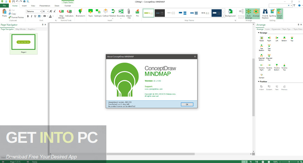 ConceptDraw MINDMAP 2021 Free Download
