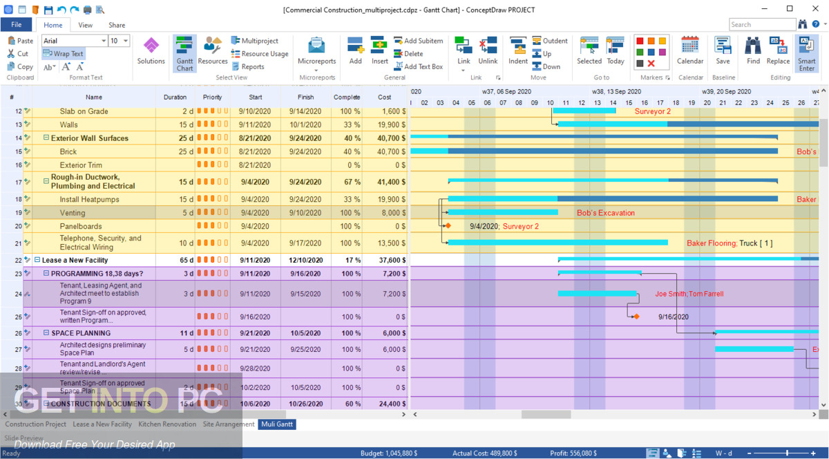 ConceptDraw PROJECT Free Download