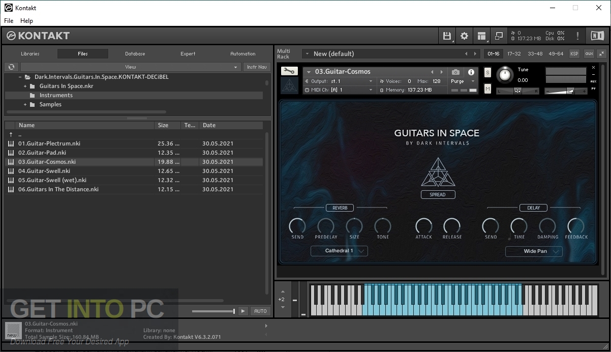 Dark Intervals – GUITARS IN SPACE Free Download