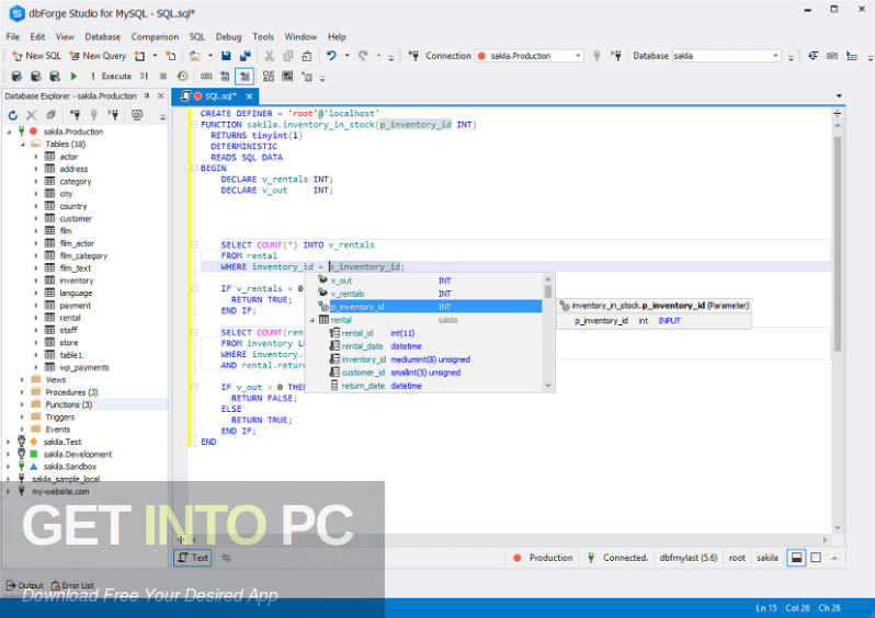 Devart dbForge Studio 2021 Free Download