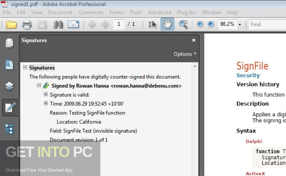 Digital Signer Lite Free Download