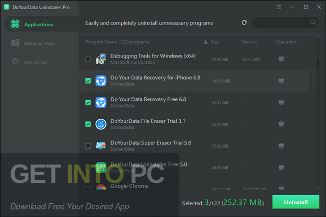 DoYourData Uninstaller Pro 2021 Free Download