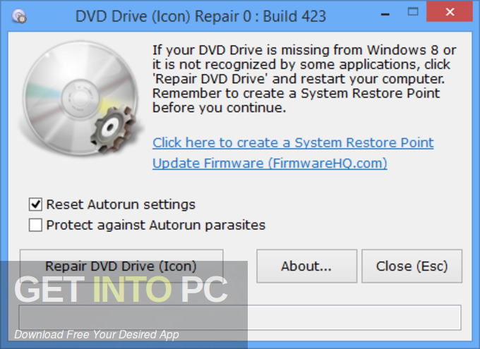 DVD Drive Repair 2021 Free Download