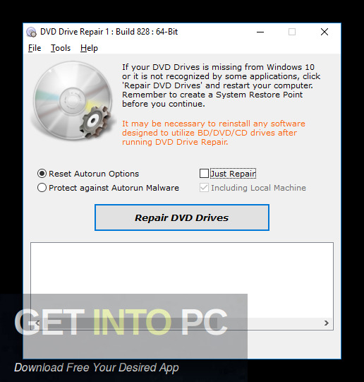 DVD Drive Repair 2021 Free Download