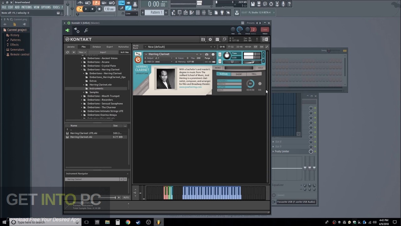 Embertone – Herring Clarinet (KONTAKT) Free Download