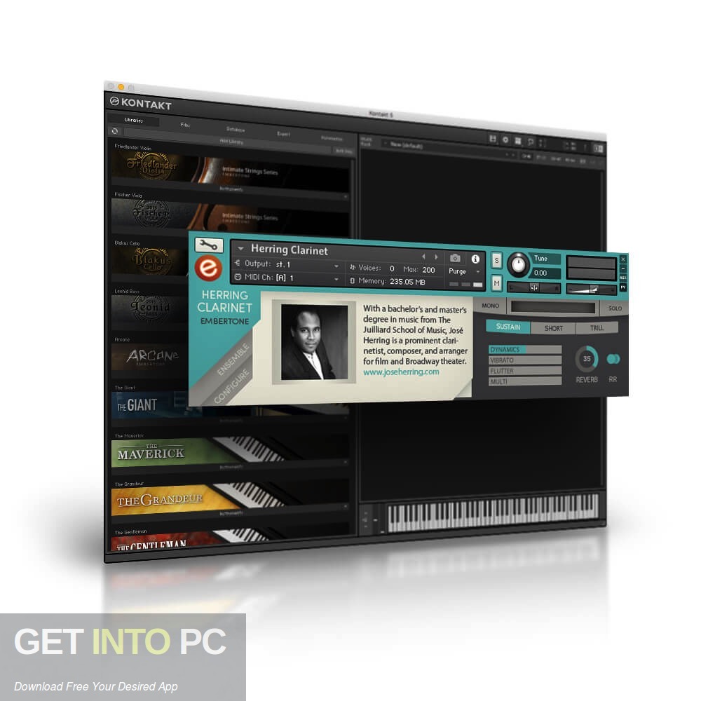 Embertone – Herring Clarinet (KONTAKT) Free Download