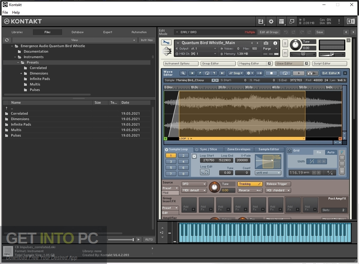Emergence Audio – QUANTUM BIRD WHISTLE Free Download