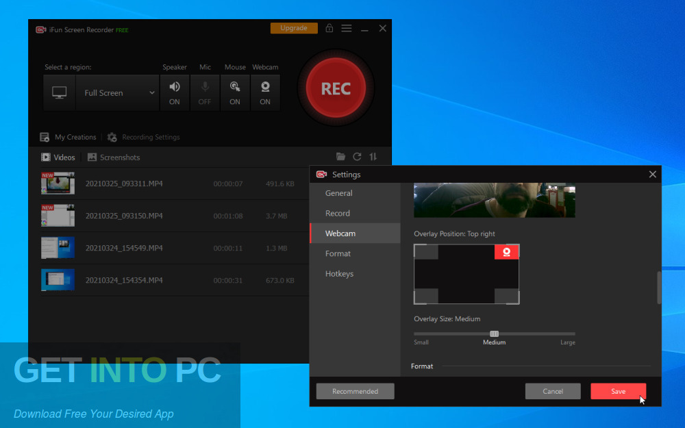 iFun Screen Recorder Pro Free Download