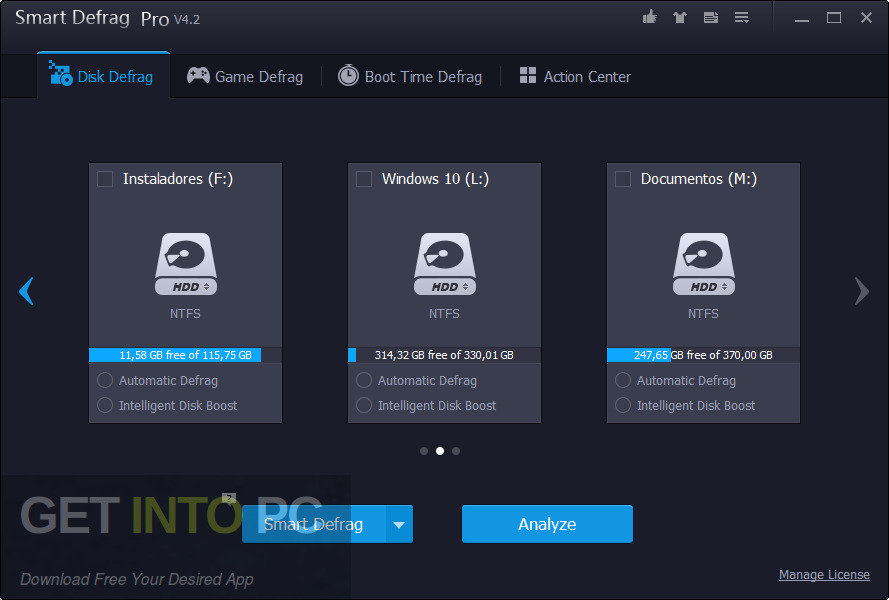 IObit Smart Defrag Pro 2021 Free Download