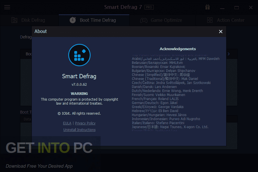IObit Smart Defrag Pro 2021 Free Download