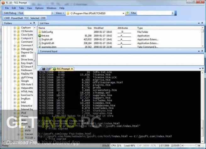 JP Software Take Command 2022 Free Download