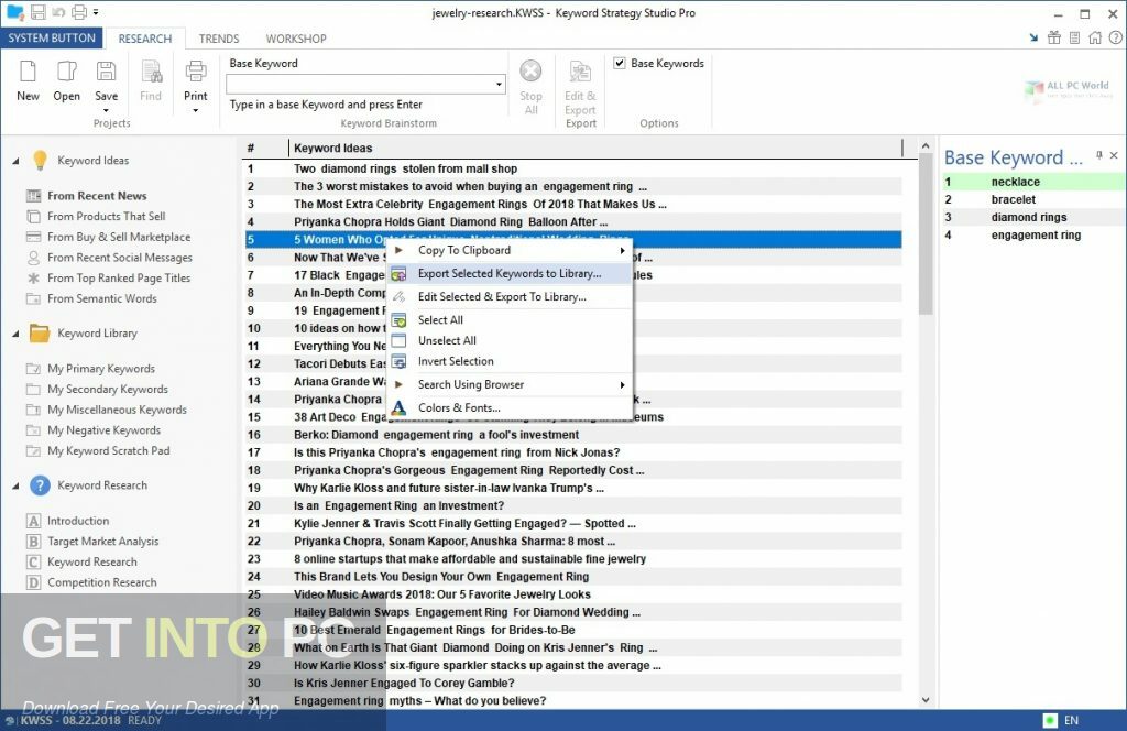Keyword Researcher Pro 2021 Free Download