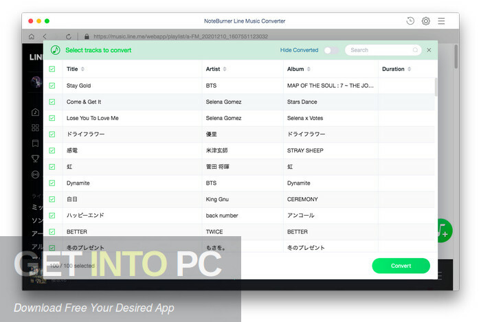 Line Music Converter Free Download