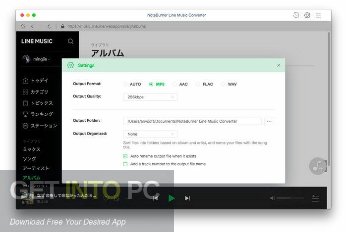Line Music Converter Free Download