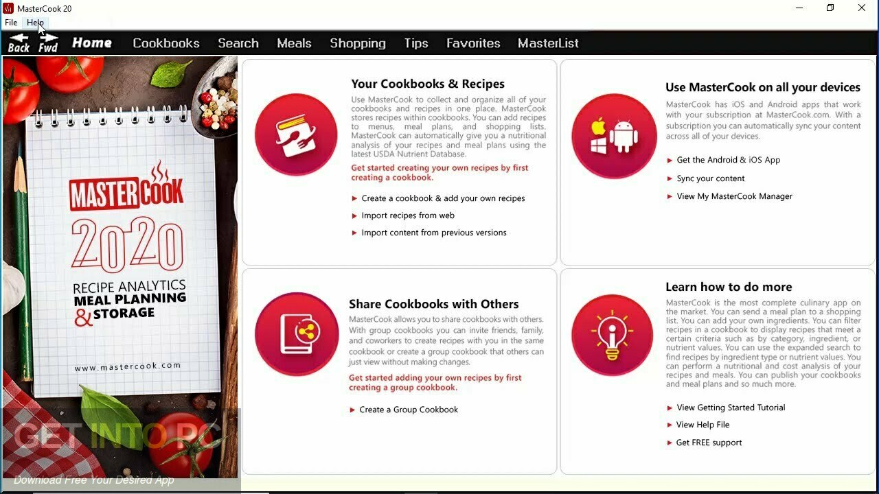 MasterCook 2020 Free Download