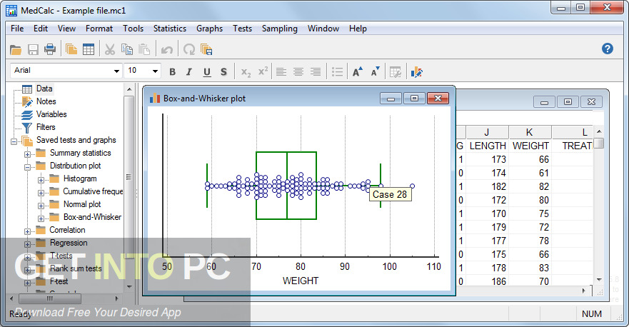 MedCalc 2021 Free Download