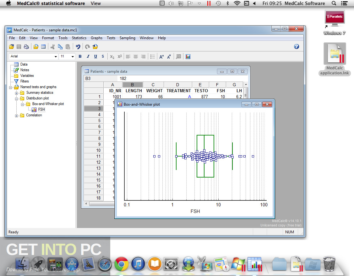 MedCalc 2021 Free Download
