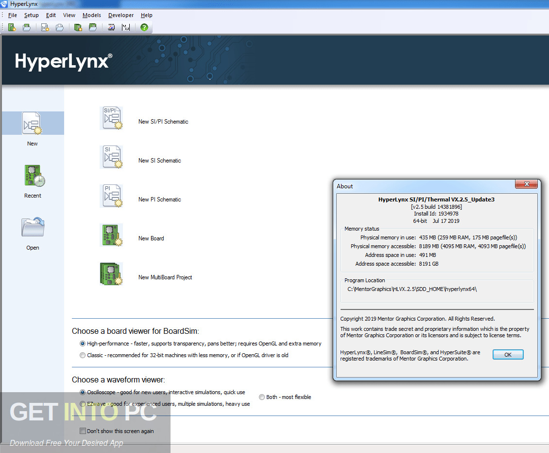 Mentor Graphics HyperLynx 2021 Free Download