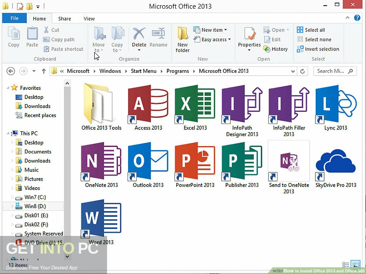 Microsoft Office Pro Plus 2013 September 2021 Free Download
