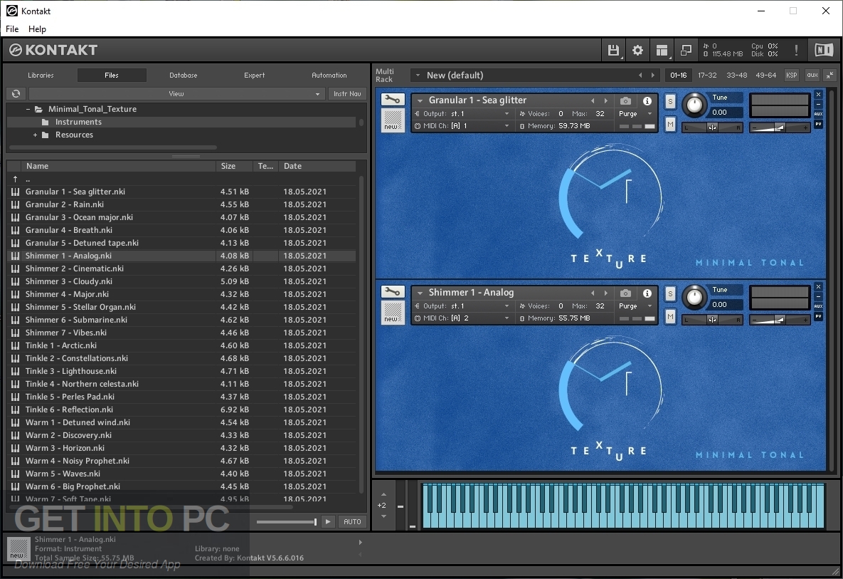 Minimal Tonal – TEXTURE Free Download