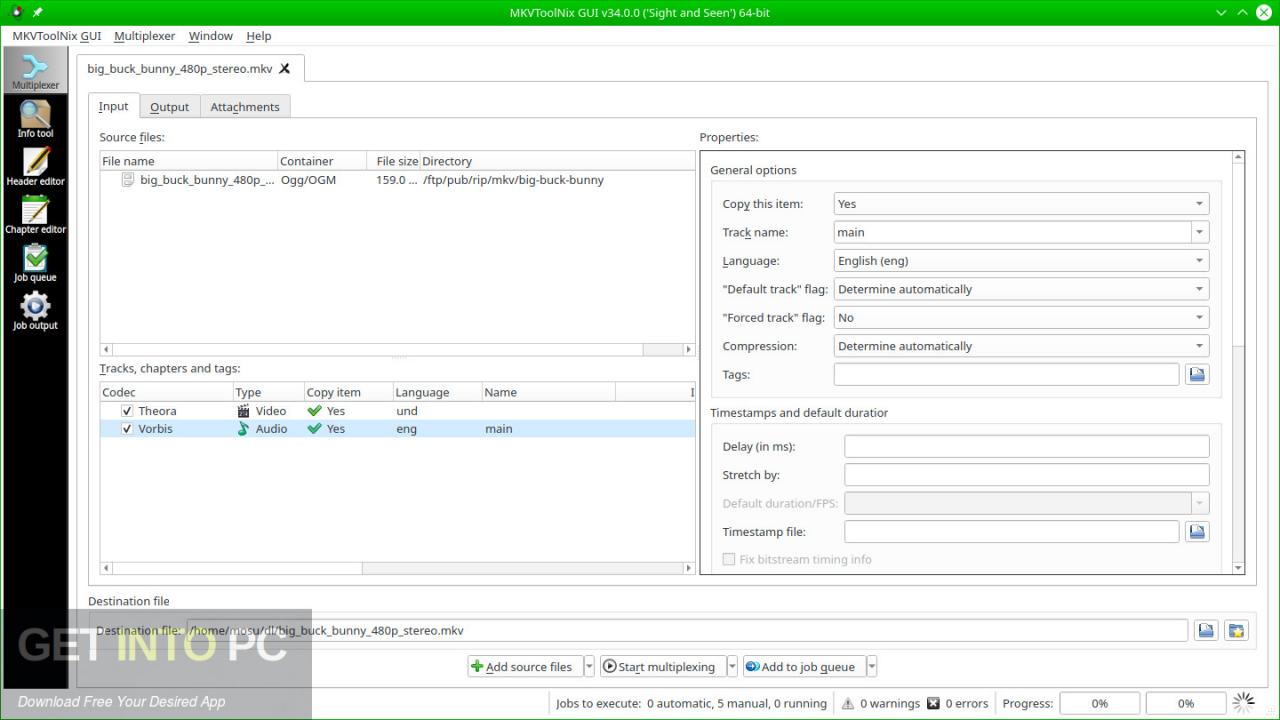 MKVToolNix 2021 Free Download