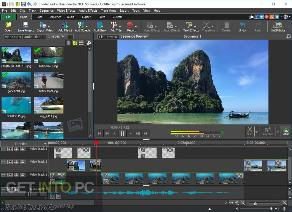 NCH VideoPad Video Editor Professional 2021 Free Download