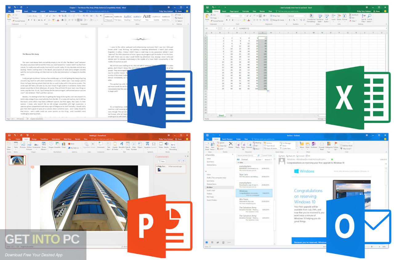 Office 2016 Pro Plus VL October 2021 Free Download