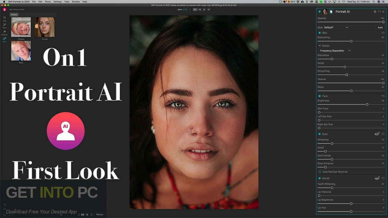 ON1 Portrait AI 2022 Free Download