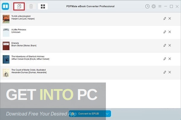 PDFMate eBook Converter Professional Free Download