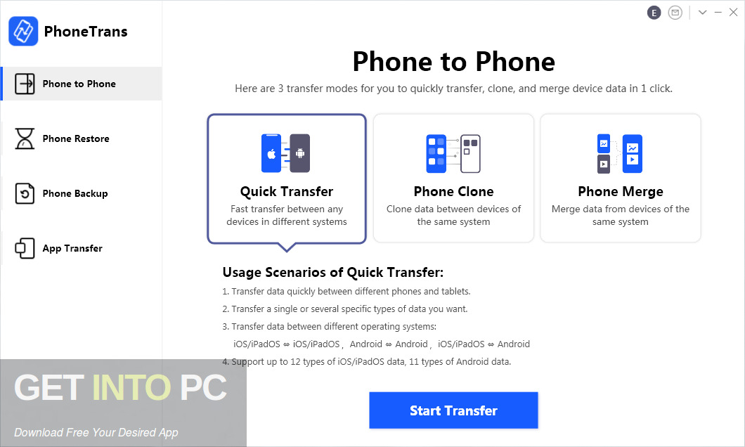 PhoneTrans 2021 Free Download