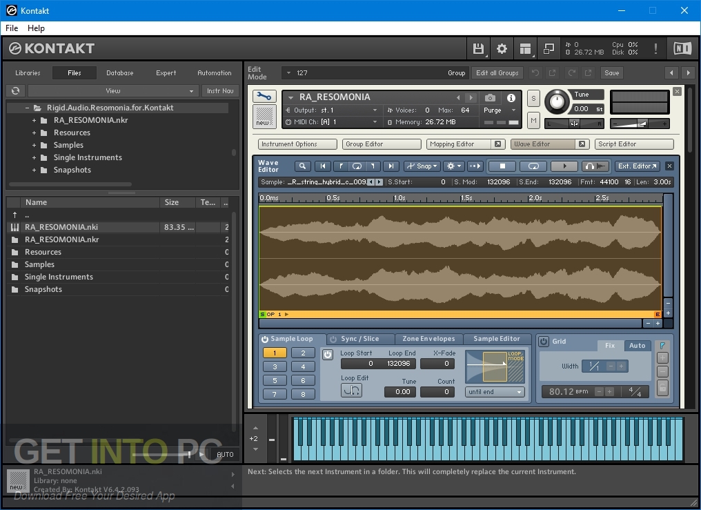 Rigid Audio – Resomonia (KONTAKT) Free Download