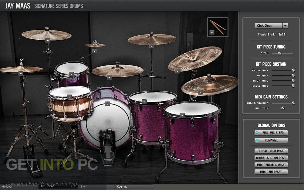 Room Sound – Jay Maas Signature Series Drums Free Download