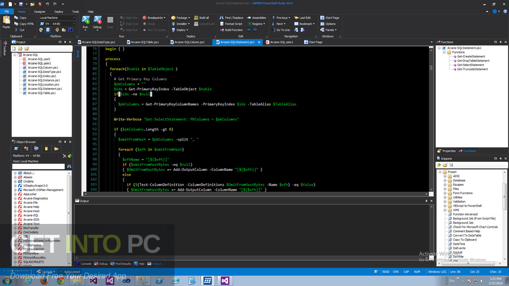 SAPIEN PowerShell Studio 2021 Free Download
