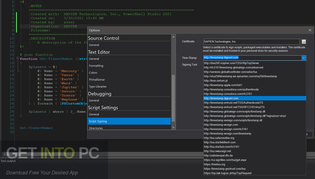SAPIEN PrimalScript 2021 Free Download