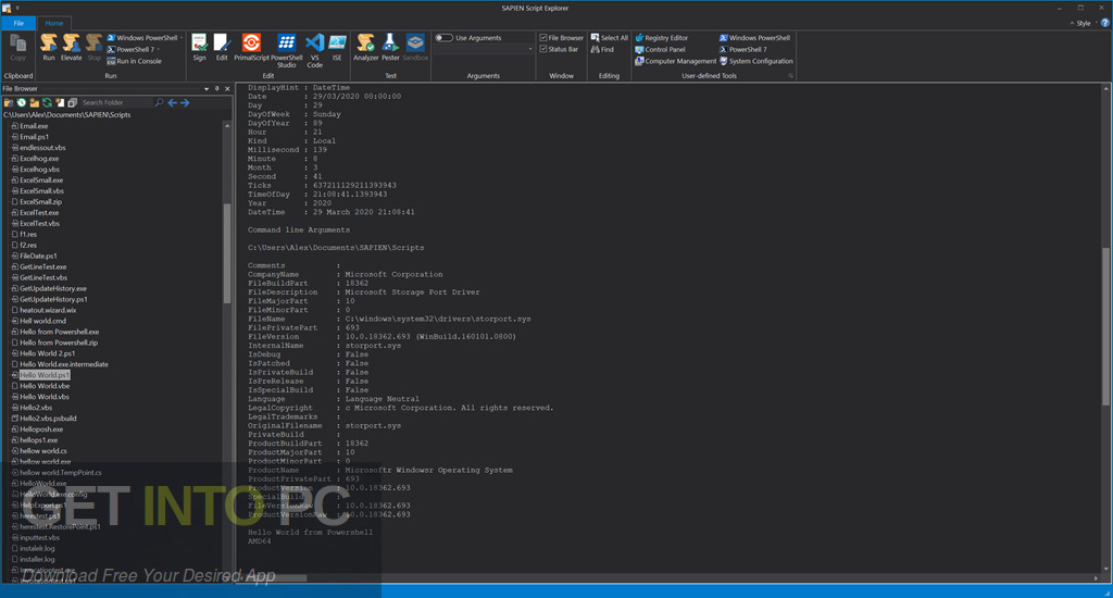 SAPIEN PrimalScript 2021 Free Download
