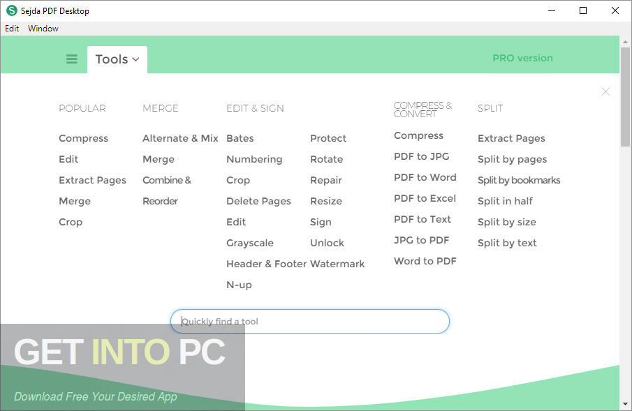 Sejda PDF Desktop Pro 2021 Free Download
