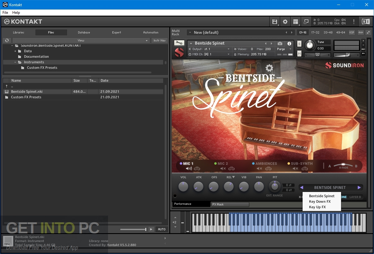 Soundiron – Bentside Spinet (KONTAKT) Free Download