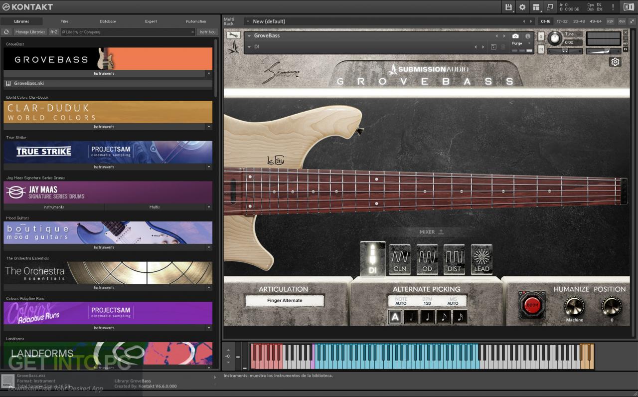 SubMission Audio – GroveBass Free Download