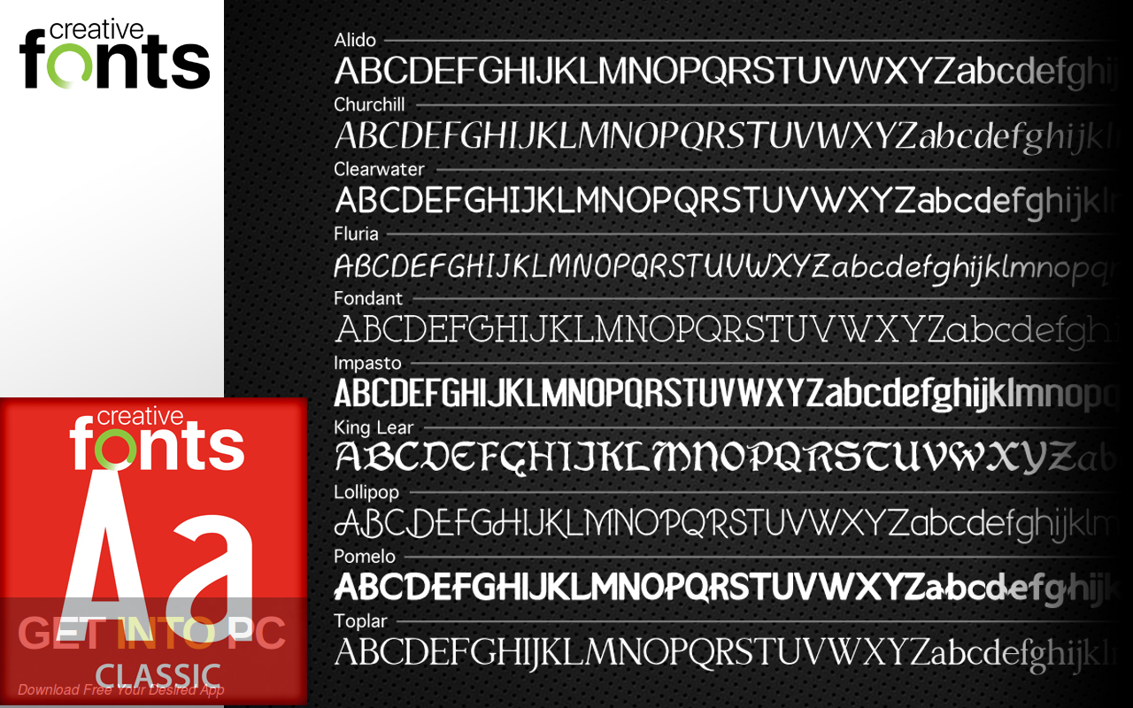Summitsoft Creative Fonts Collection 2021 Free Download