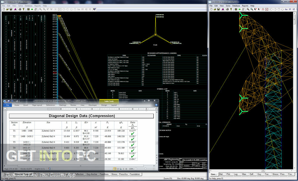 Tower Numerics tnxTower Free Download
