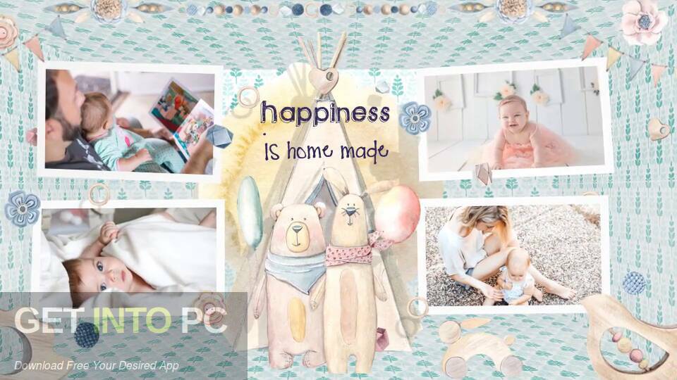 VideoHive – Baby Slideshow Template AEP Free Download