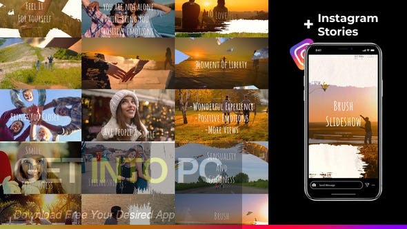 VideoHive – Brush Slideshow After Effects Free Download