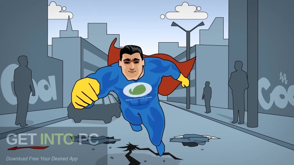 VideoHive – Cartoon Super Hero Opener AEP Free Download
