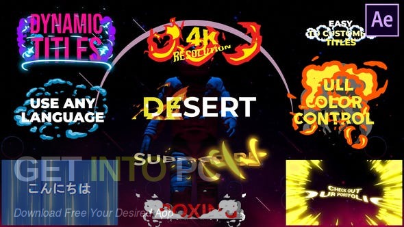 VideoHive – Expressive Titles After Effects Free Download